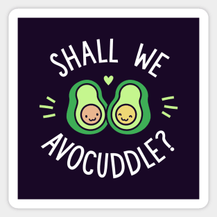 Shall We Avocuddle? Sticker